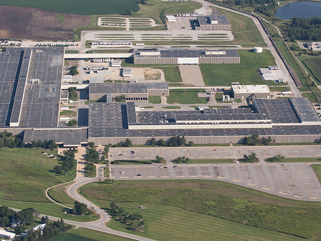 The John Deere factory in Waterloo, Iowa, is part of an ag manufacturing infrastructure that employs 114,000 Americans. (Photo courtesy John Deere)
